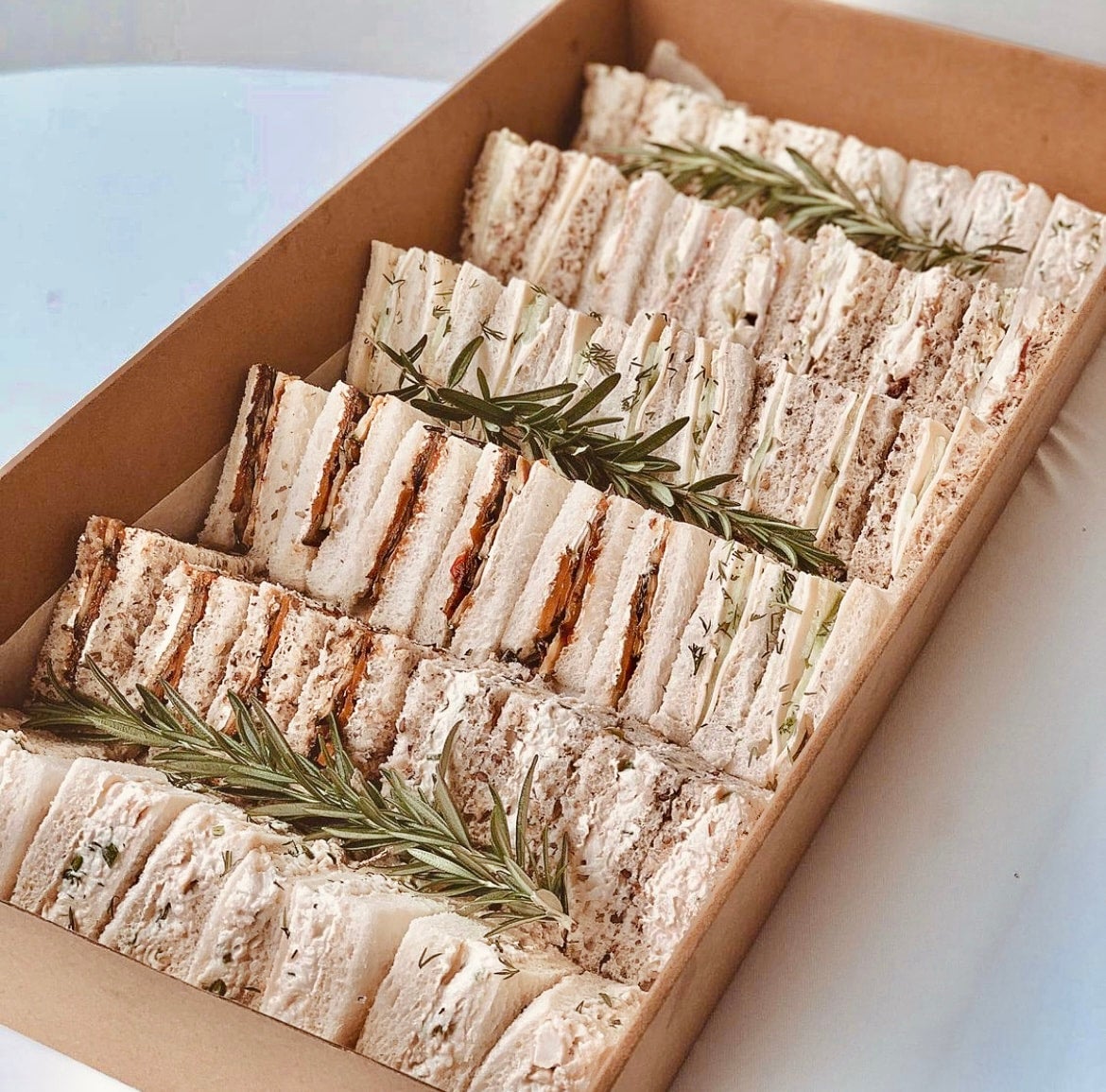 SANDWICH POINT OR TEA SANDWICH CATERING Platter Pantry